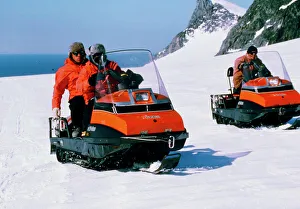 Bombardier Drucke: Antarktische Skischnellboote