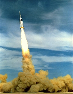 US Space Exploration History Drucke: Apollo mission test