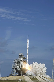 Space Shuttle Drucke: Teststart der Ares-I-X-Rakete