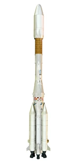 Space Shuttle Drucke: Rakete Ariane 44L, Kunstwerk