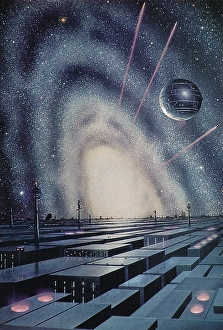 Bilder Datiert 12. November 2012: Künstliche Planeten Kunstwerk