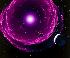 Bilder Datiert 20. Juli 2005: Bild eines zukünftigen Sonnen, das eine Planetarnebel ausscheidet