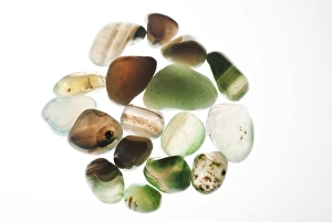 Precious Stone Collection Drucke: Assortment of Gemstones