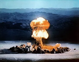 Atombombe Explosion