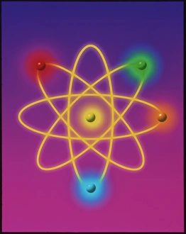 Bilder aus dem Jahr 1994: Atomstruktur