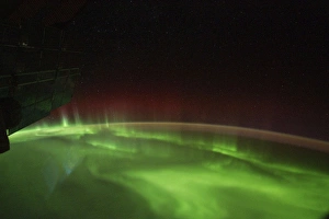 Aurora Australis Drucke: Aurora australis, ISS image