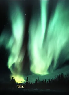 Northern Lights Drucke: Aurora borealis