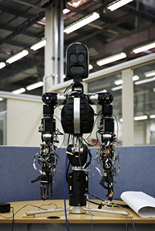 Bilder Datiert 3. September 2012: BERT2, menschliche Roboter