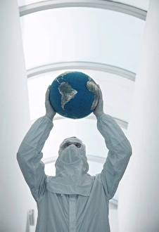Infection Control Measures Drucke: Biohazard, conceptual image