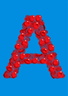 Red Blood Cells Drucke: Blood group A