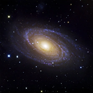 Spiral Galaxy Images Drucke: Bodes Galaxy (M81), optical image