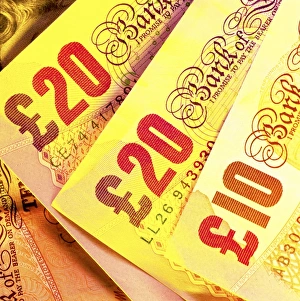 Bank Of England Notes Drucke: British currency