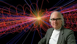 Physiker Drucke: Britischer Physiker Prof. Peter Higgs C015/4138