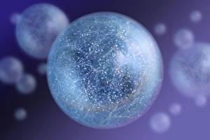 Big Bang Theory Drucke: Bubble universe, artwork