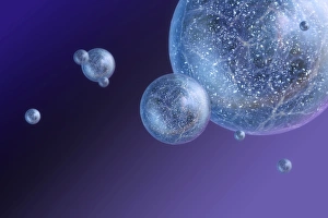 Big Bang Theory Drucke: Bubble universes, artwork