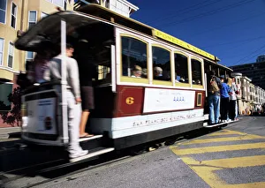 San Francisco Cable Car Drucke: Cable car