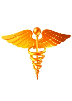 Medical Symbol Drucke: Caduceus, artwork