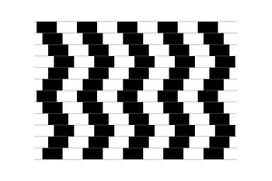 Kaffeehaus-Wand-Illusion