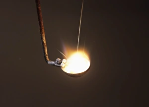 Bilder Datiert 27. September 2004: Calcium-Flammetest