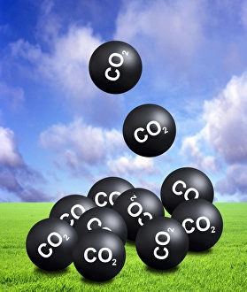 Greenhouse Gas Emissions Drucke: Carbon dioxide and climate change