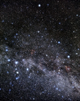 Space Astronomy Images Drucke: Cassiopeia and Cepheus constellations