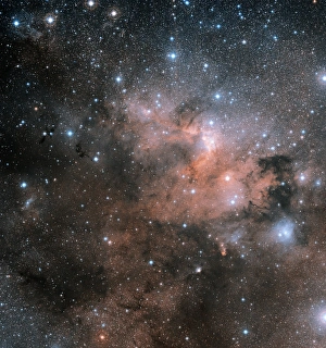 Cepheus Constellation Drucke: Cave nebula (SH2-155)