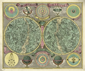 Himmelsplanisphären, 1772 C016/4386