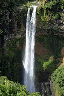 Mauritius Waterfalls Drucke: Chamarel waterfall C017 / 6784