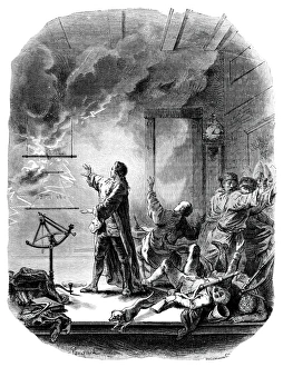 Drucke von Chappe und der Sonnentransit von Venus im Jahr 1761 Bilder Datiert 2011 April: Die Chappe und der Transitus von Venus im Jahr 1761