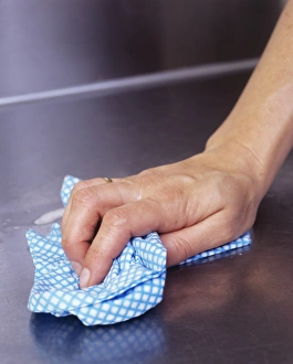 Kitchen Cleanliness Tips Drucke: Cleaning cloth