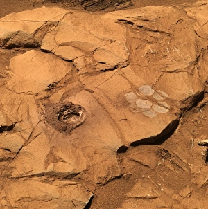 Solar System Exploration Drucke: Clovis rock, Mars