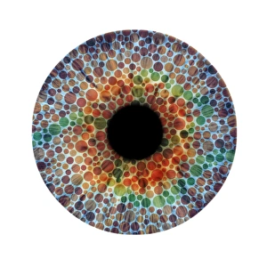 Farbenblindheit, konzeptuelles Bild