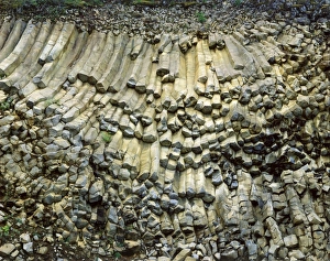 Basalt Formations Drucke: Columnar basalt