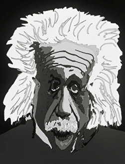 Computergegenstand von Albert Einstein