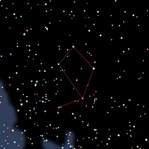 Cosmology Illustrations Drucke: Computer artwork of the constellation of Libra