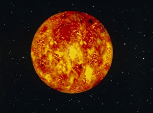 Bilder, datiert 1995: Bild des Computers der Sonne