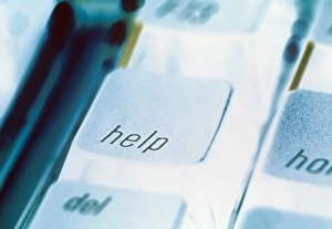 Technology Concept Drucke: Computer keys