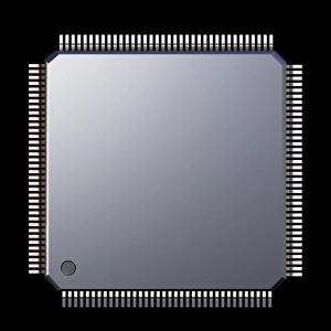 Gerahmter Druck : Computermemorichip Gerahmter Druck : Computermemorichip