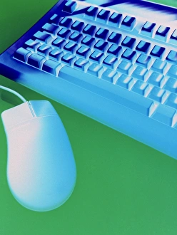 Keyboard And Mouse Setup Drucke: Computer mouse and keyboard