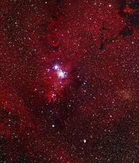 Galaxy Formation Process Drucke: Cone Nebula