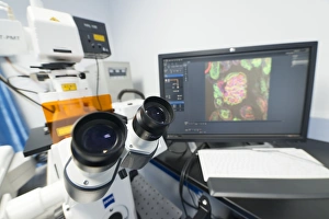 Laboratory Equipment Images Drucke: Confocal microscopy C016 / 3113