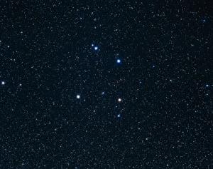 Astronomy Science Drucke: The constellation of Corvus