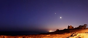 Constellation Photography Drucke: Constellations in a night sky