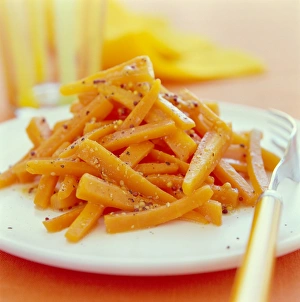 Vitamin A Rich Foods Drucke: Cooked carrots