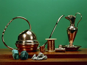 Transition Metal Properties Drucke: Copper objects and ores
