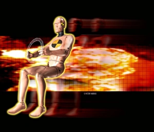 Road Traffic Accident Prevention Drucke: Crash test dummy