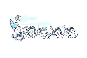 Supply Chain Management Drucke: Customer supplier relationship, artwork F007 / 0252