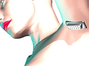 Future Technology Concept Drucke: Cyborg
