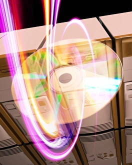 Compact Disc Storage Drucke: Data storage