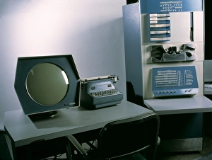 Drucke von PDP-1 Computer von DEC Bilder Datiert 2002 Juli: PDP-1 Computer von DEC